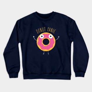Donut Panic Crewneck Sweatshirt